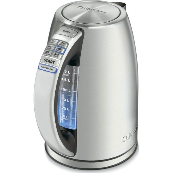 Cuisinart PerfectTemp Cordless Electric Kettle, Brushed Stainless Steel Discount