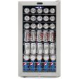 Whynter BR-128WS Beverage Refrigerator With Lock, 120-Can Capacity, Stainless Steel Online Hot Sale