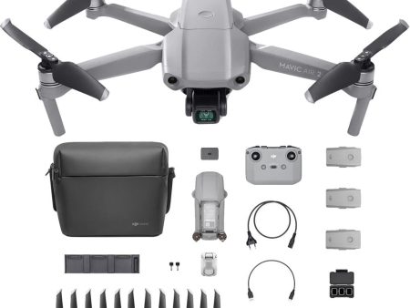 DJI Mavic Air 2 Drone Quadcopter Fly More Combo 48MP & 4K Video CP.MA.00000167.03 Online Hot Sale