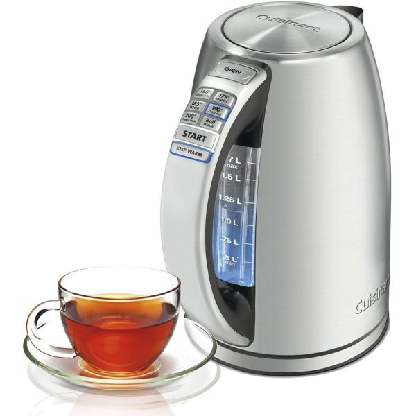 Cuisinart PerfectTemp Cordless Electric Kettle, Brushed Stainless Steel Discount