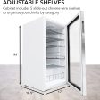 Whynter BR-128WS Beverage Refrigerator With Lock, 120-Can Capacity, Stainless Steel Online Hot Sale