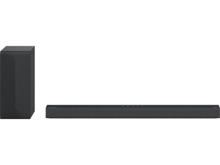 LG S65Q 3.1 Ch High Res Audio Sound Bar with DTS Virtual: X, 2022 Model - Open Box For Discount