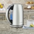 Cuisinart PerfectTemp Cordless Electric Kettle, Brushed Stainless Steel Discount