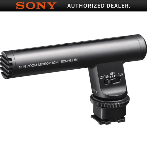 Sony ECM-GZ1M Gun Zoom Microphone - Black For Sale