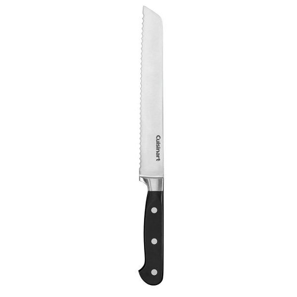 Cuisinart Triple Rivet Collection 8  Bread Knife, Black (C77TR-8BD) Fashion