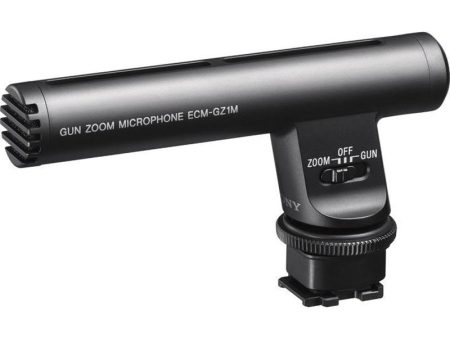 Sony ECM-GZ1M Gun Zoom Microphone - Black For Sale