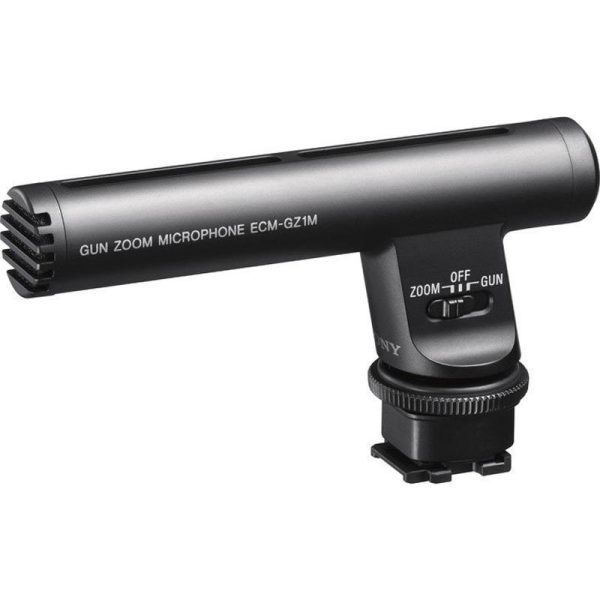 Sony ECM-GZ1M Gun Zoom Microphone - Black For Sale