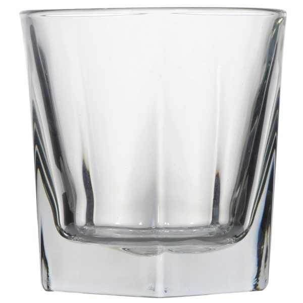 DT Faceted Bourbon Rocks Glasses Set, 12.25 oz. (4 Count) Discount