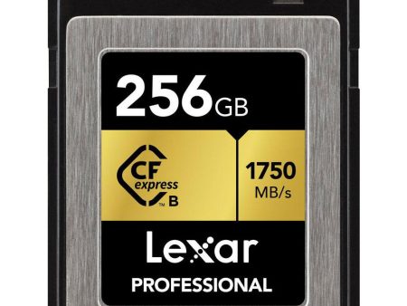 Lexar 256GB Professional CFexpress (CFX) Type B Memory Card - Open Box Supply