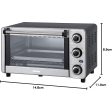 DANBY 4 Slice Countertop Toaster Oven, Stainless Steel Sale