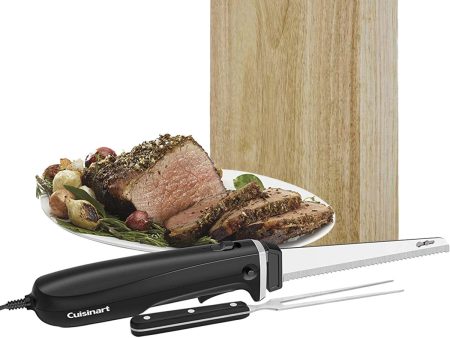 Cuisinart CEK-41 AC Electric Knife with Bamboo Cutting Board Online Sale