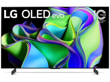 LG OLED evo C3 77 Inch HDR 4K Smart OLED TV (2023) Refurbished Discount