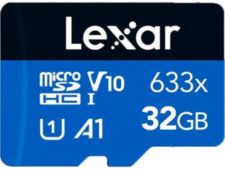 Lexar High-Performance 633x 32GB microSDHC microSDXC UHS-I Card - Open Box on Sale