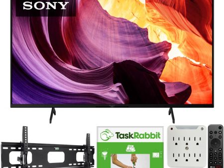 Sony KD55X80K 55  X80K 4K UHD LED Smart TV 2022 with TaskRabbit Installation Bundle on Sale