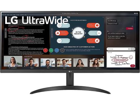 LG 34  UltraWide FHD HDR Monitor with FreeSync (34WP500-B) - Open Box Fashion