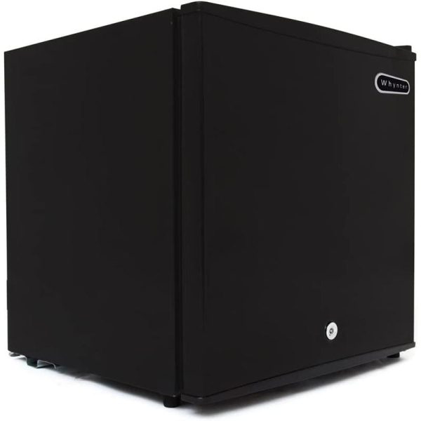 Whynter Mini Upright Freezer with Lock, Black Stainless Steel (CUF-110B) Sale