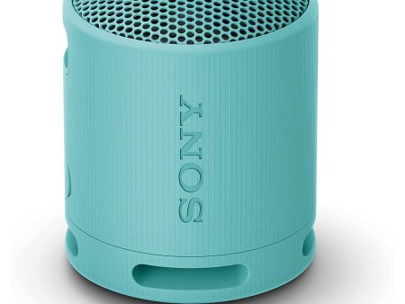 Sony SRSXB100 L XB100 Compact Bluetooth Wireless Speaker, Blue, Refurbished For Sale