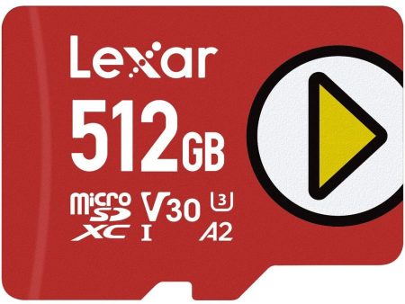 Lexar PLAY 512GB microSDXC UHS-I Memory Card, Up to 150MB s Read Online now