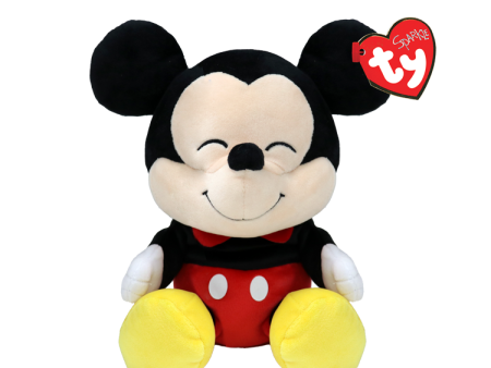 Ty Beanie Babies MICKEY MOUSE (Medium, 13 ) For Cheap