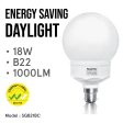 18W B22 1000LM Energy Saving Bulb Daylight (SGB21BC) Discount