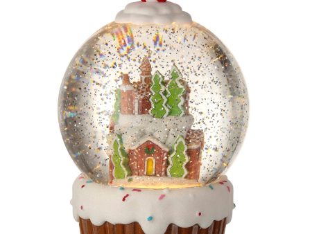 9.5  LED Gingerbread Cake Water Globe Cheap