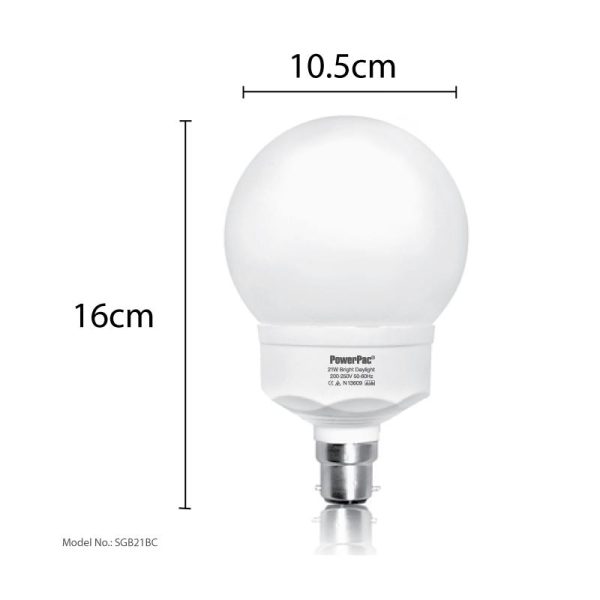 18W B22 1000LM Energy Saving Bulb Daylight (SGB21BC) Discount