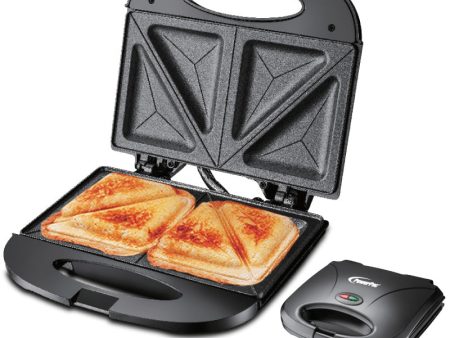 Double-sided Heating Electric Sandwich maker with Non-stick coating plate (PPT353) Sale