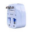 2X Multi Travel Adapter US UK EU AU Adapter (PP7974) For Discount