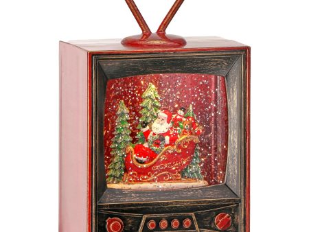 6.5  LED Santa TV Water Globe Online