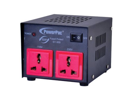 500W Heavy Duty Step Up & Down Voltage Converter Transformer 110V   220V Voltage Regulator (ST500) Fashion