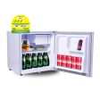 50L Bar Fridge with Lock (PPBF555) Silver on Sale