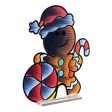 Gingerbread Man Infinity Light 29.5 H Acrylic w UL Plug Online Hot Sale