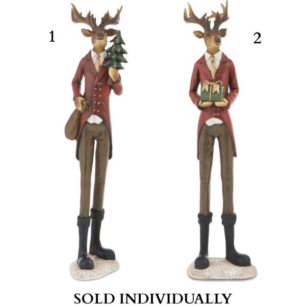 12.5  Reindeer in Suit (2 styles - sold individually) Discount