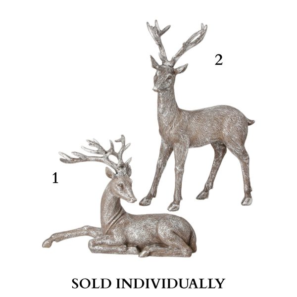 11-15  Resin Highlands Deer (2 Styles - Sold individually) For Sale