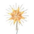 10-Light Capiz Gold Star Treetop, 12  (UL) Online Hot Sale