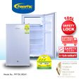 Bar Fridge 105L with Lock (PPF105 Silver) Fashion