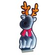 Infinity Standing Reindeer With Wooden Base (16 ) Online Sale