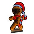 Infinity Christmas Gingerbread Man With Wooden Base (24 ) on Sale