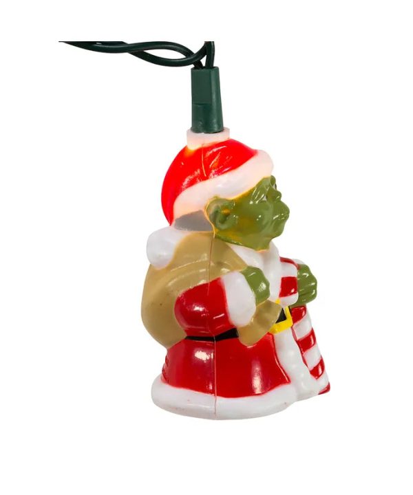 11.5  UL 10-Light Star Wars™ Yoda In Santa Suit Light Set Discount