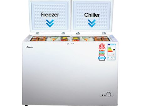 280L 2 Door Chest Freezer CFC Free, Chiller & Freezer (PPFZ280) Cheap