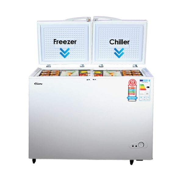 280L 2 Door Chest Freezer CFC Free, Chiller & Freezer (PPFZ280) Cheap