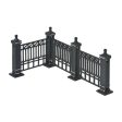 Christmas Village Accessories - City Fence (Set of 7) Online Hot Sale