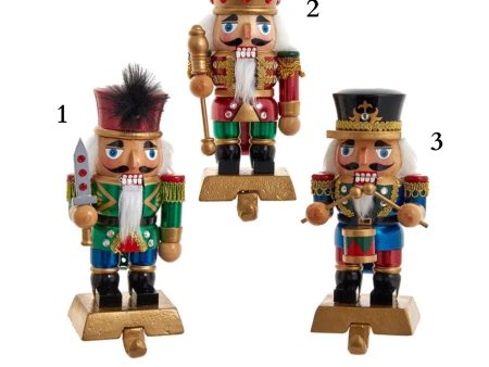 Nutcracker Stocking Holders, 7.5“ (3 Styles – Sold individually) For Discount