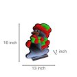 Infinity Christmas Snowman With Wooden Base 2 (16 ) For Discount