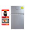 71L 2 Door Mini Bar Fridge with Freezer (PPF85) Sale