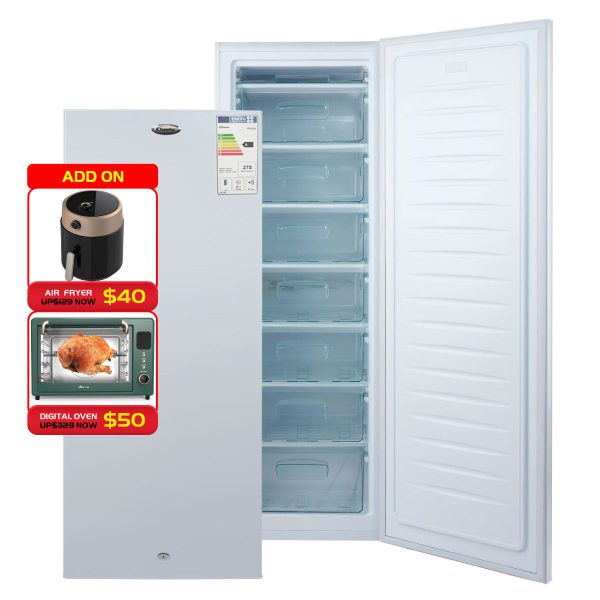 230L Chest Freezer, Upright freezer, Freestanding Freezer 230L (PPFZ230) For Cheap