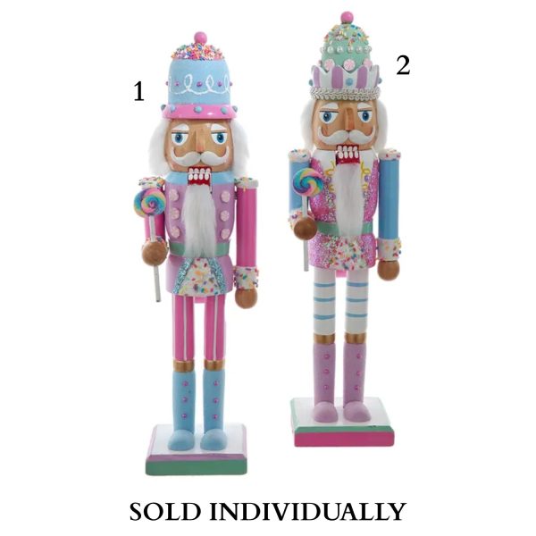 15  Candy Color Nutcrackers (2 Styles – Sold individually) For Discount