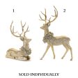 Deer w Wreath 16 L x 19 H   17.5 L x 27.5 H Resin (2 Styles - Sold Individually) For Discount