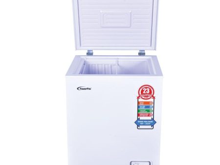 100L Chest Freezer CFC Free, Chiller & Freezer (PPFZ100) White Online now