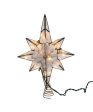 10-Light Gold Glittered Capiz Bethlehem Star Treetop, 11.42  (UL) on Sale